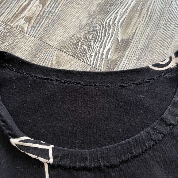 ASOS Oversized Black Art Faces Tee XL - Picture 5 of 5